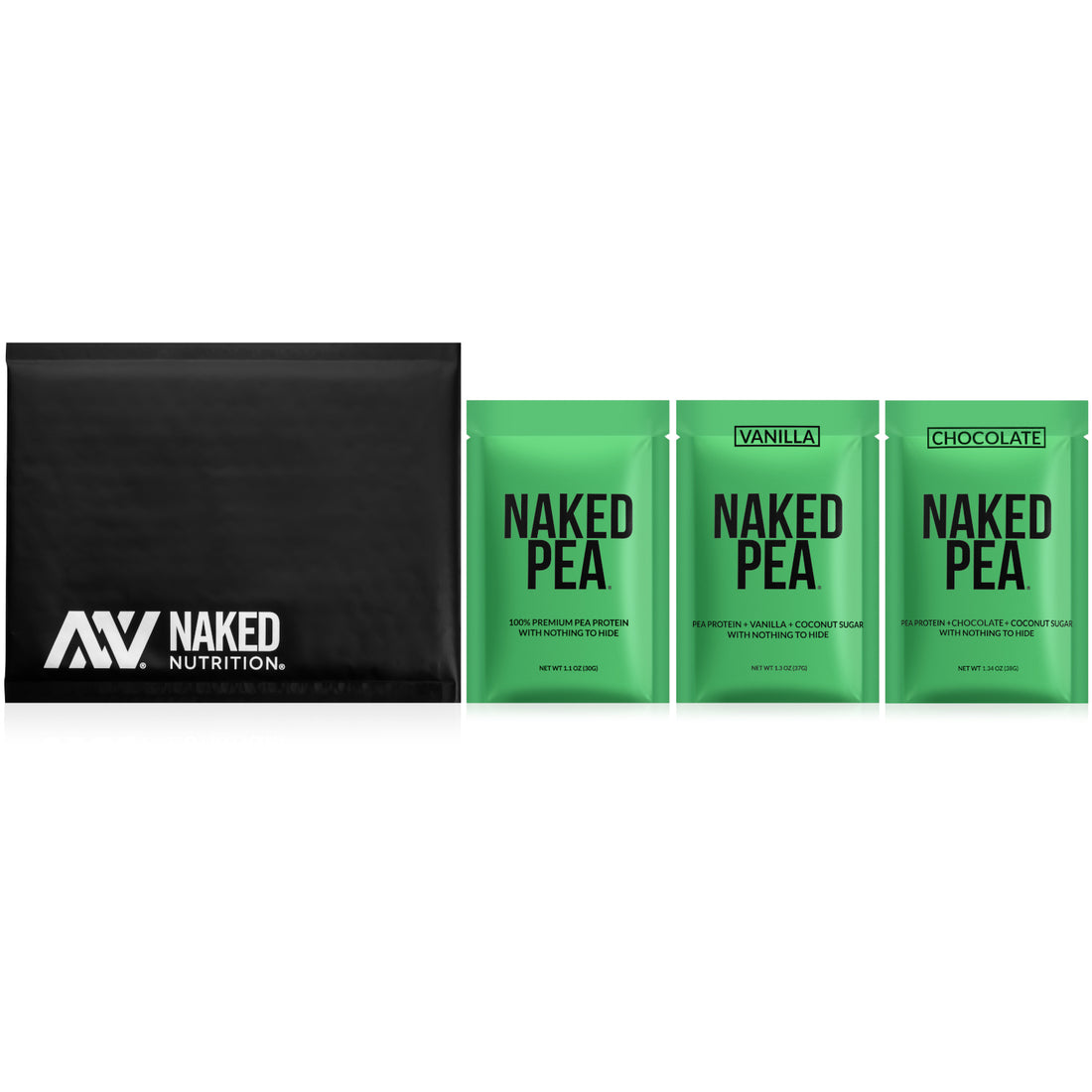 pea protein sample pack